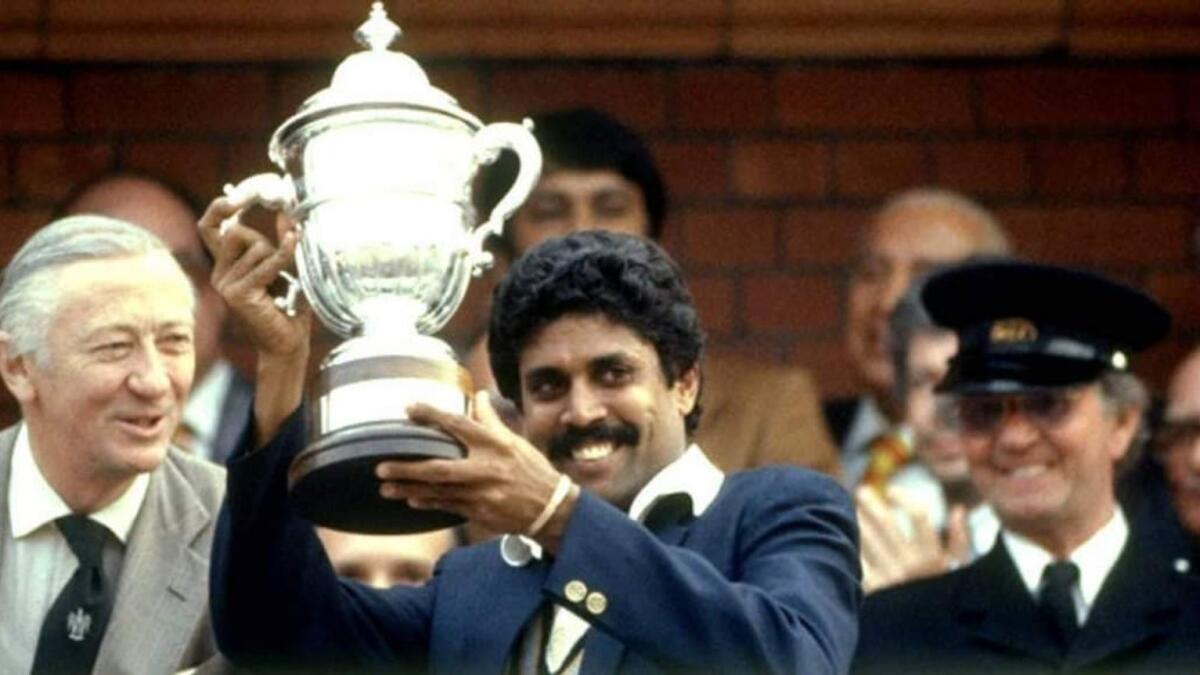 The win in 1983 World Cup brought a revolution in Indian cricket. — Twitter