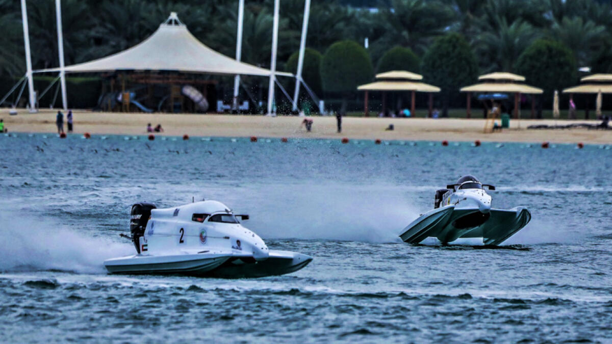 Mohamed sets early pace as ADIMSC launches UAE Formula 4 Powerboat series