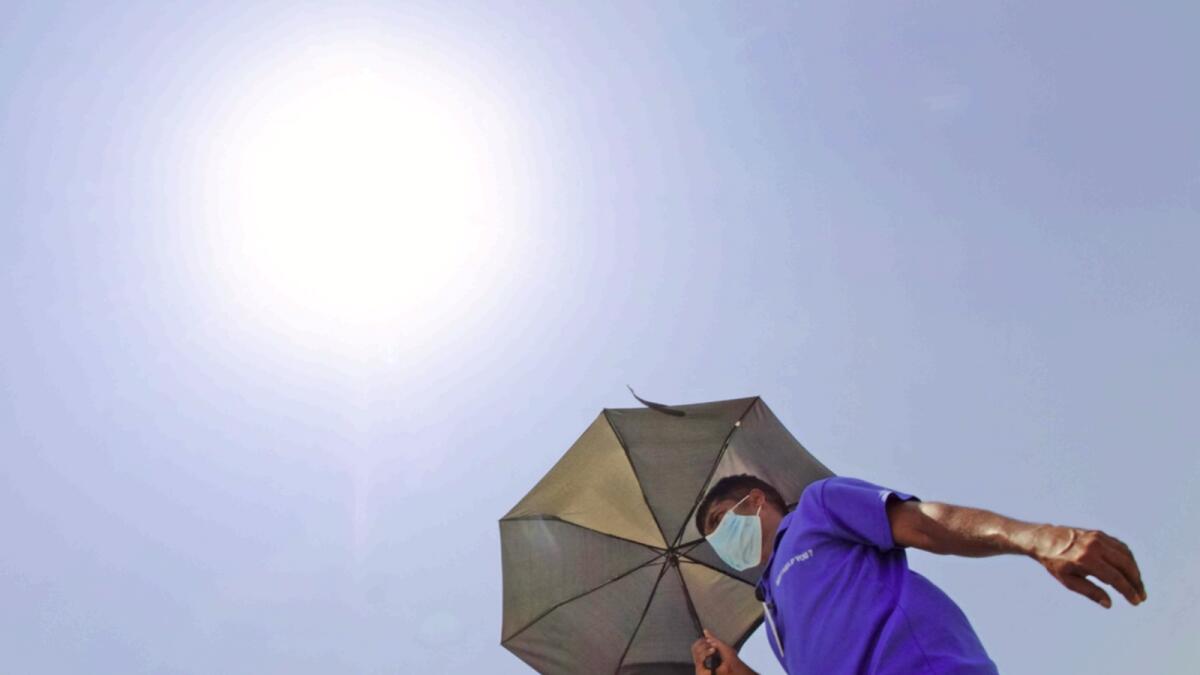 Some internal areas in the UAE will see a slight increase in temperatures on Monday. — File photo by Shihab