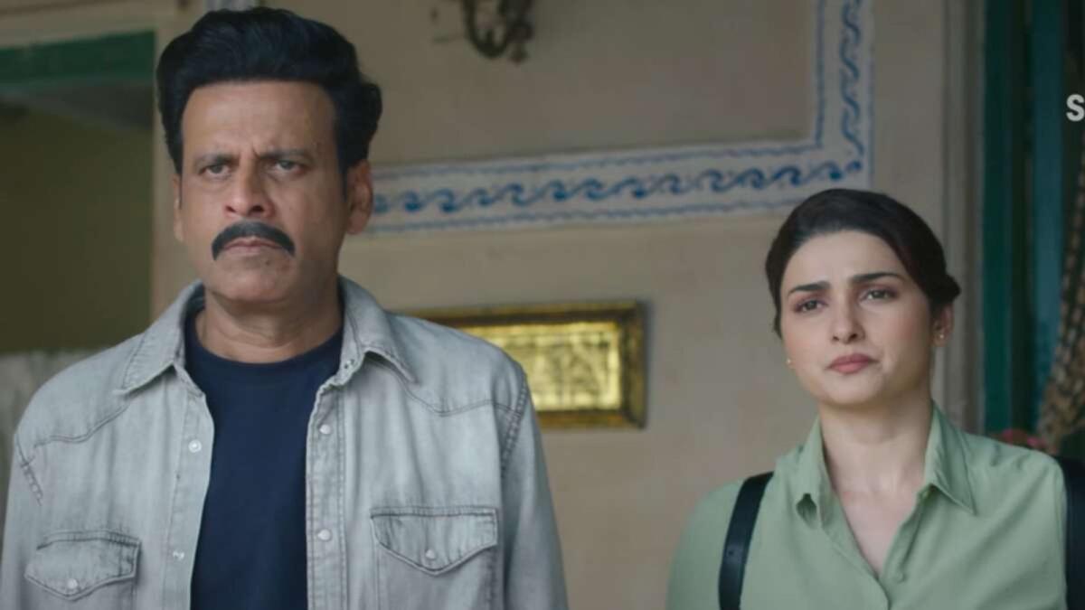 Manoj Bajpayee and Prachi Desai in a still from the film 'Silence 2'