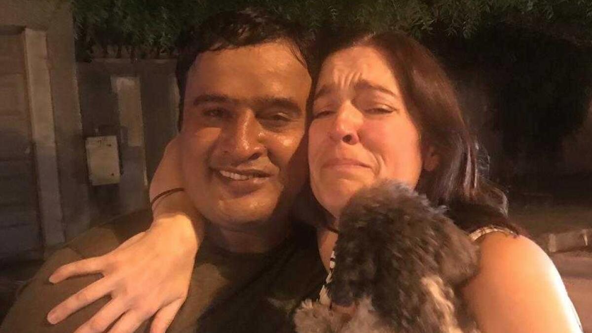 missing dog in UAE, Toy Poodle, Geneva, Pakistani expat finds dog
