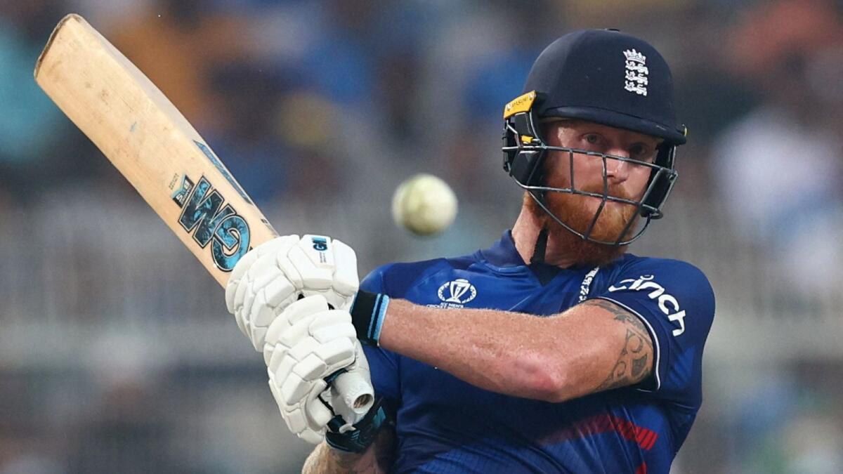 England's Ben Stokes in action. — Reuters