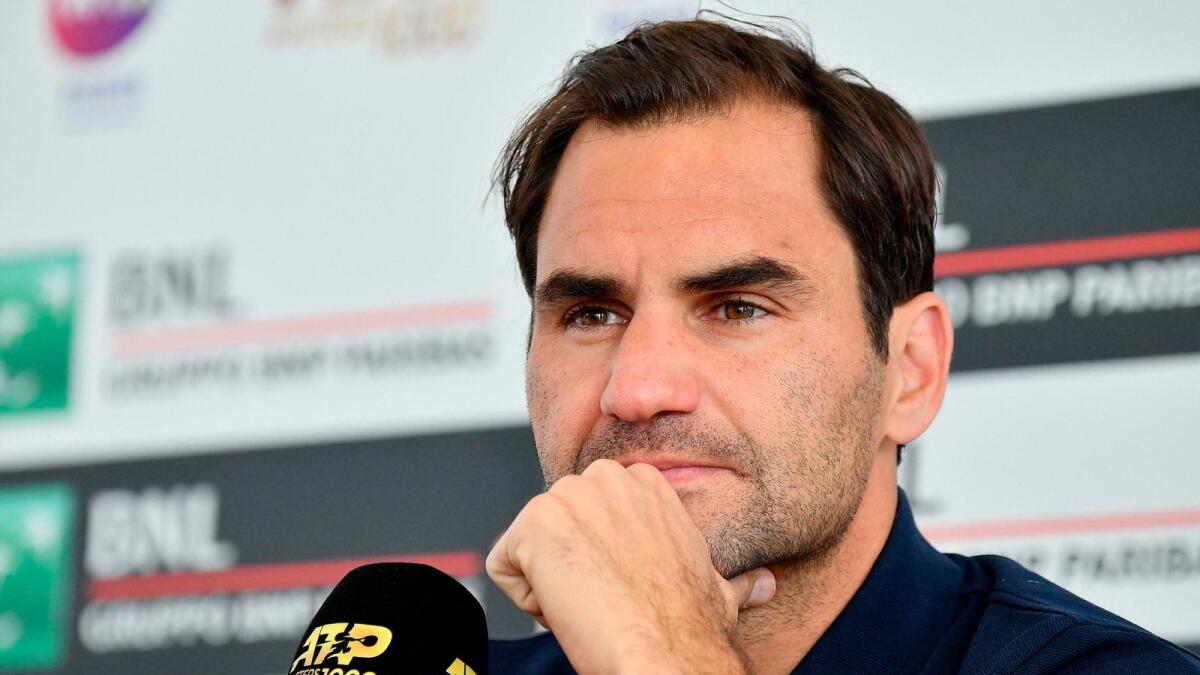 Switzerland's Roger Federer. — AP file