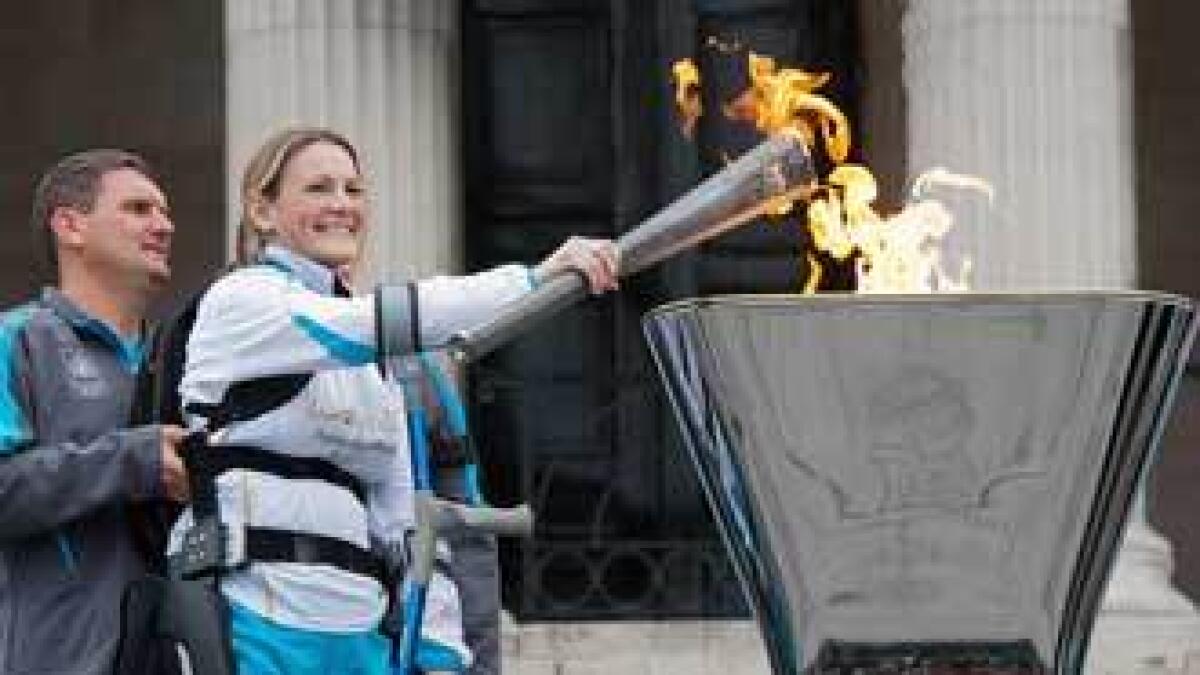 Paralympics Games get closer with flame lit in London