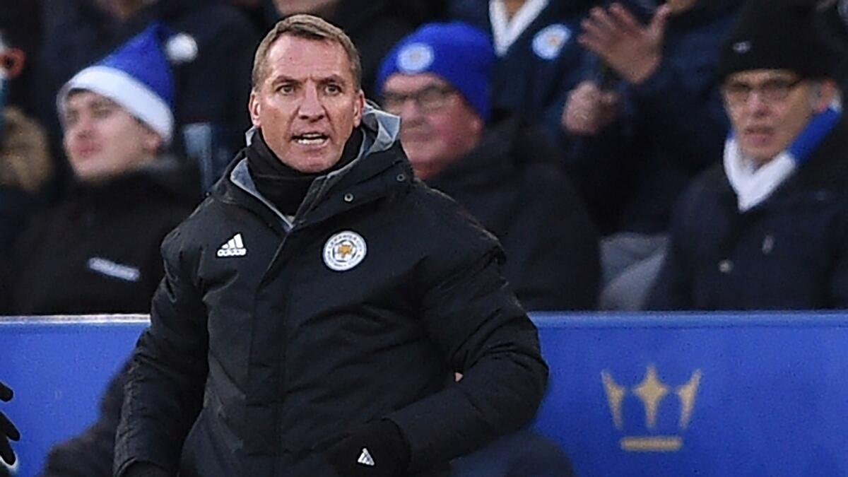 Rodgers bemoans off day for Leicester as winning run ends
