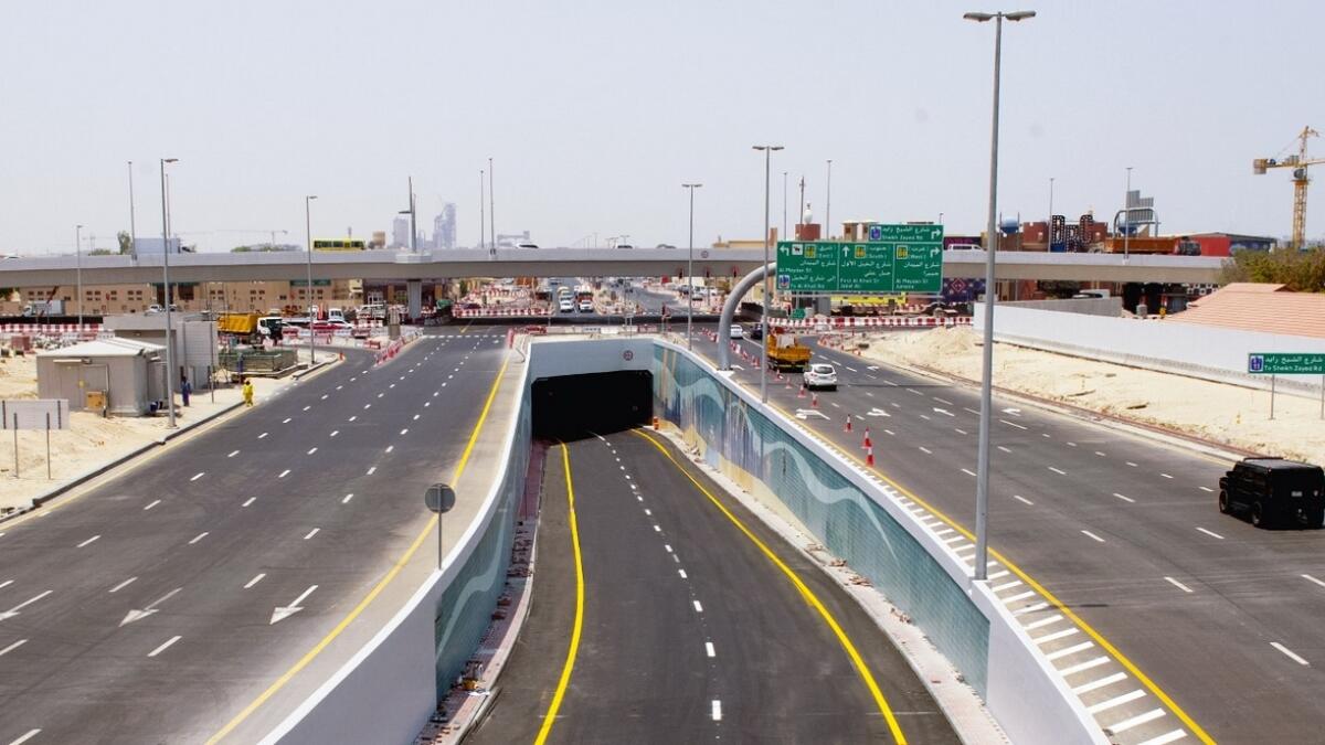 Video: New tunnel to ease Dubai traffic opens today 