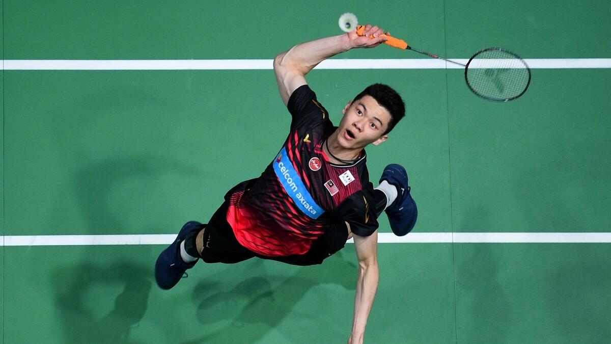 Lee Zii Jia jumped to world number 10 after establishing himself in the sport's elite with some big-name scalps at the start of this year before play was suspended because of the coronavirus (AFP)