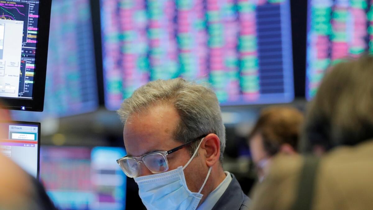On Wall Street, the Dow Jones Industrial Average soared 11.37 per cent on Tuesday, its biggest one-day percentage gain since 1933. - Reuters
