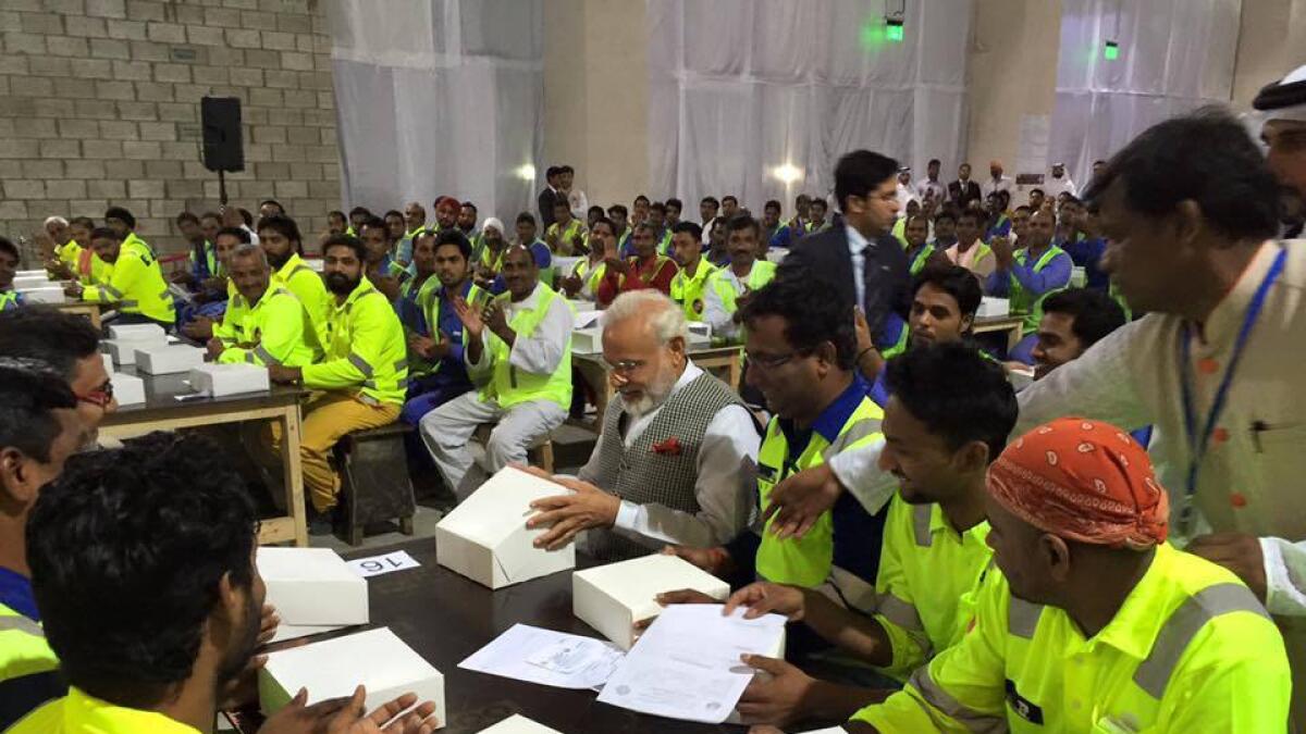 Modi assures all help to Indian workers in Gulf