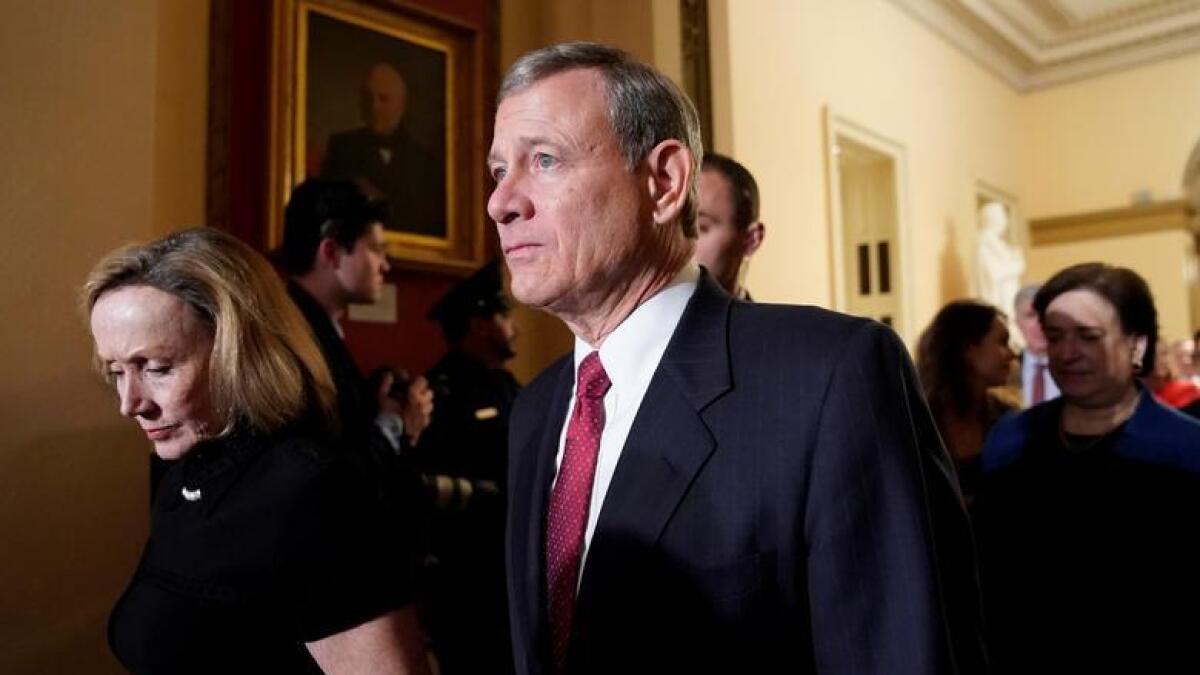 US Chief Justice John Roberts would preside over the trial. House managers would present their case against Trump, and the president’s legal team would respond. Senators would act as jurors. A trial could involve testimony from witnesses and a grueling schedule in which proceedings occur six days a week for as many as six weeks.