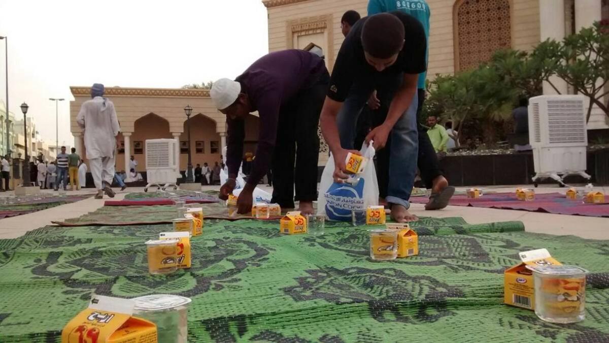 Distribution of meals in front of mosques is banned. - File photo used for illustrative purpose