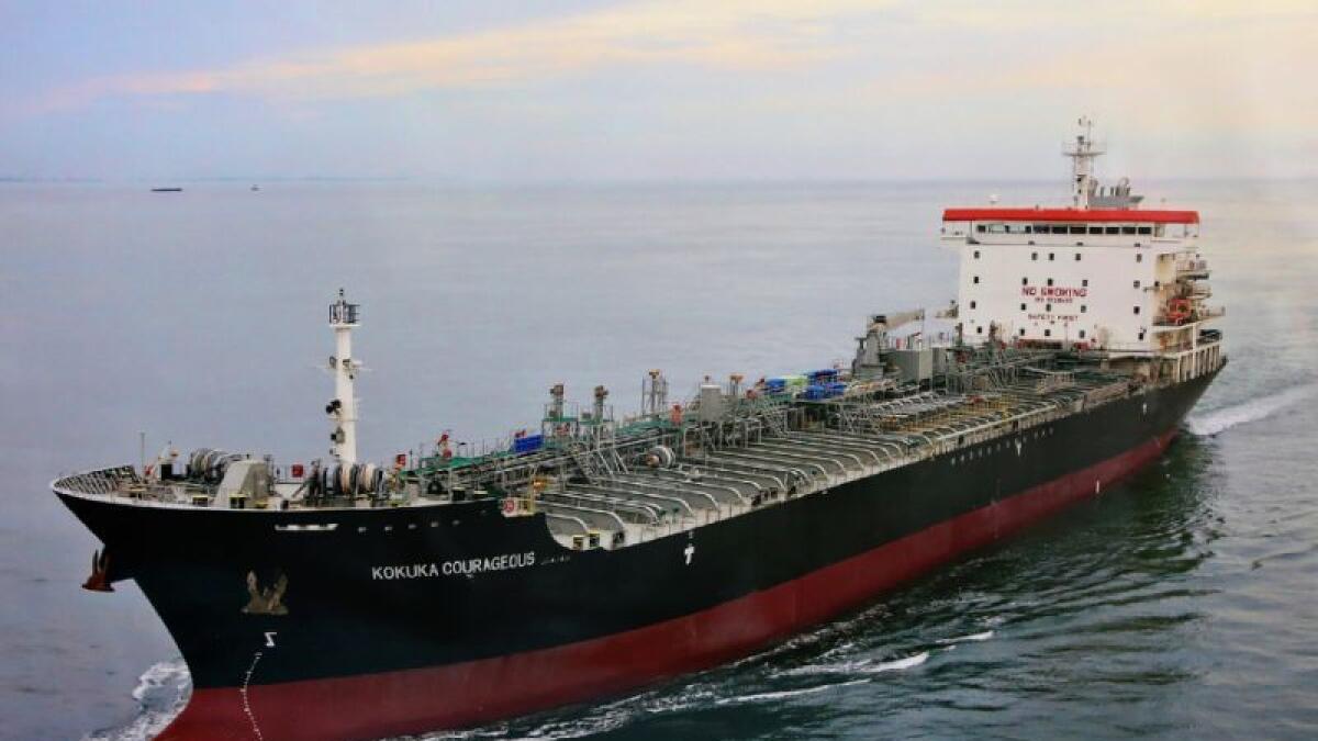 Oil tankers damaged in attacks arrive safely off UAE coast 