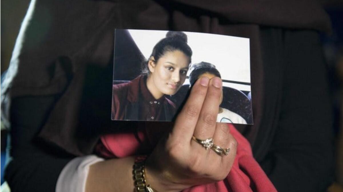Dubbed an 'Daesh bride', Shamima Begum was stripped of her British citizenship, leaving her stranded and stateless in Syria's Kurdish-run Roj camp. — AFP file