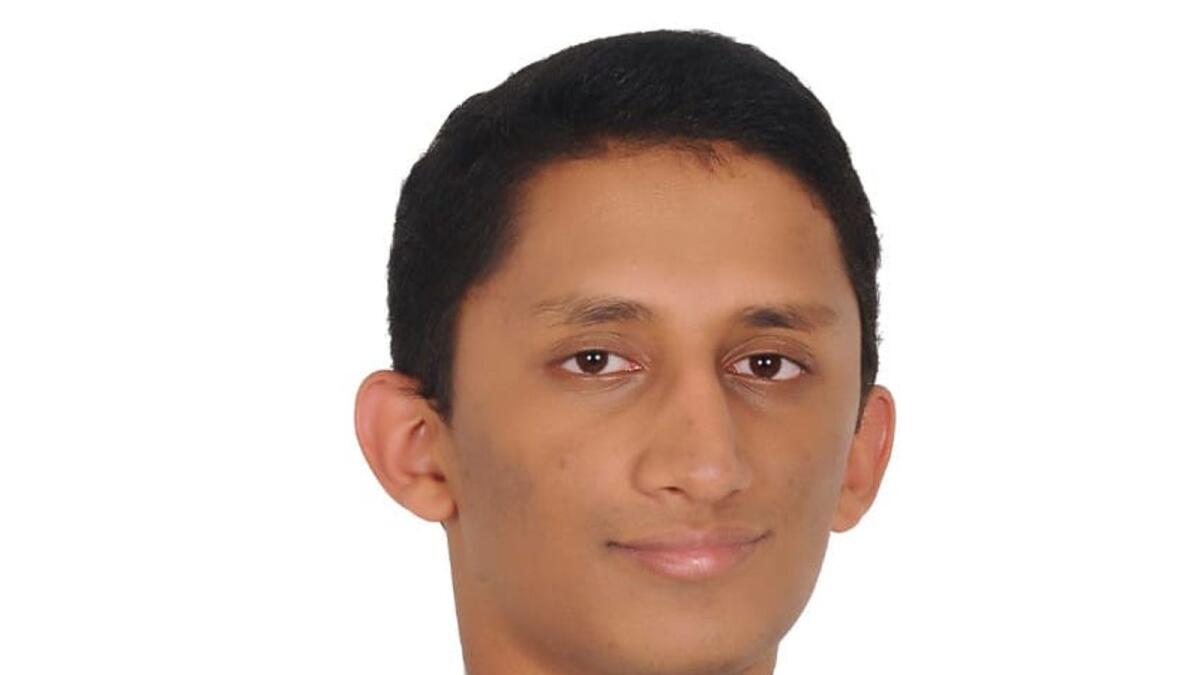 Venkatesan, vice head-boy, DPS Sharjah.