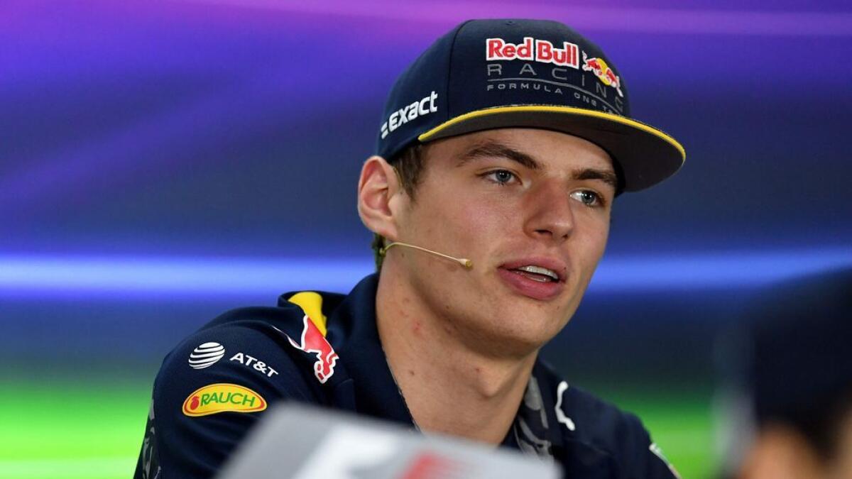 Red Bull Racings Belgian-Dutch driver Max Verstappen