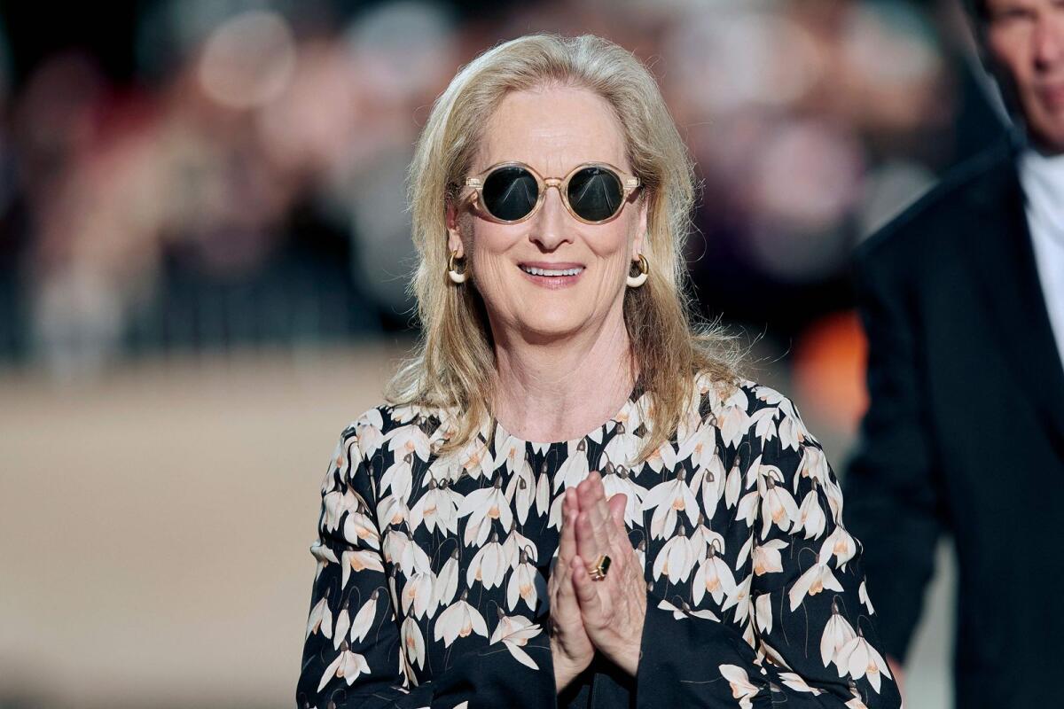 US actress Meryl Streep. — AFP file