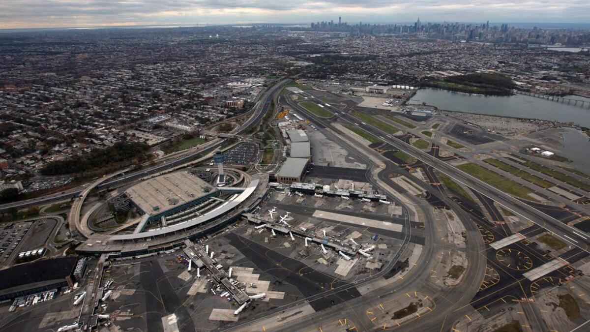New Yorks LaGuardia airport on lockdown