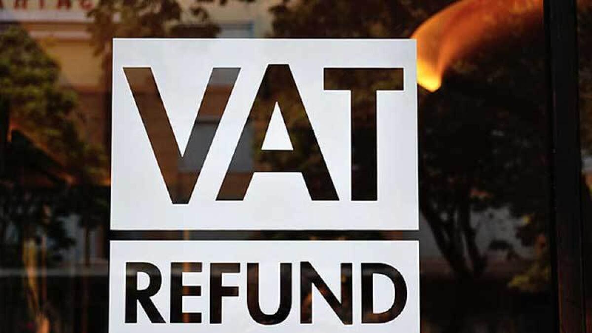 VAT refund for UAE tourists to start in November 