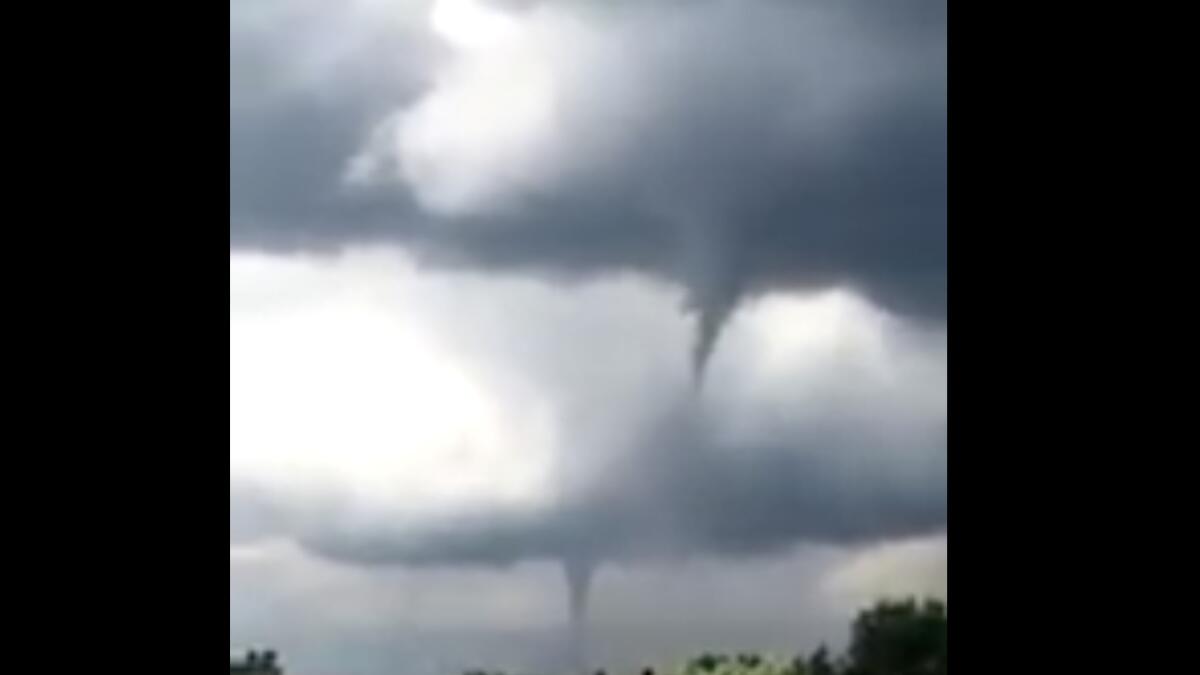 Video: Multiple tornadoes tear US cities to shreds 