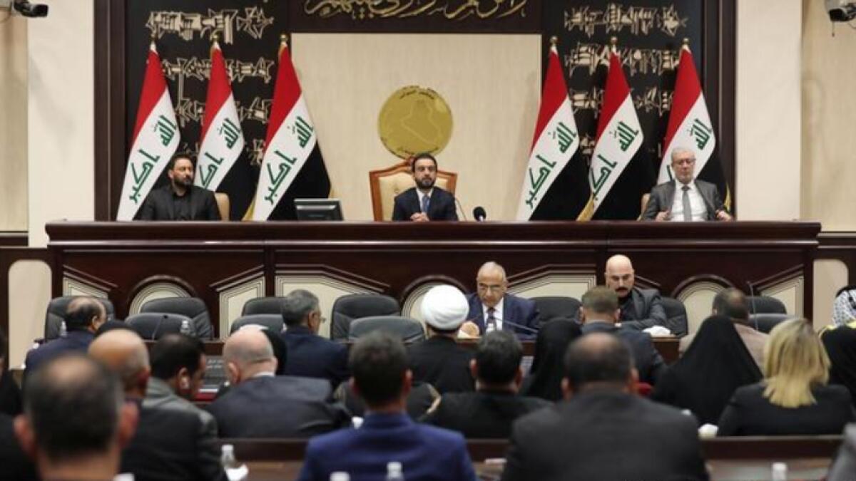 Iraqi parliament, Daesh, US troops