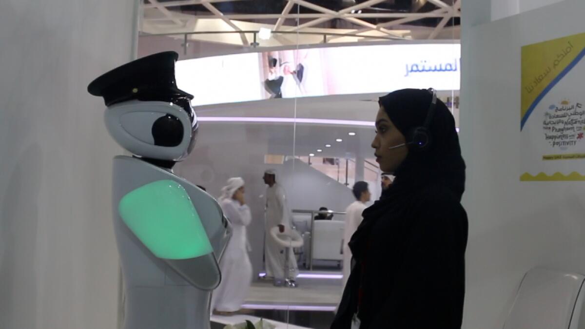 Watch: How Dubai Police is using a robot to recruit staff