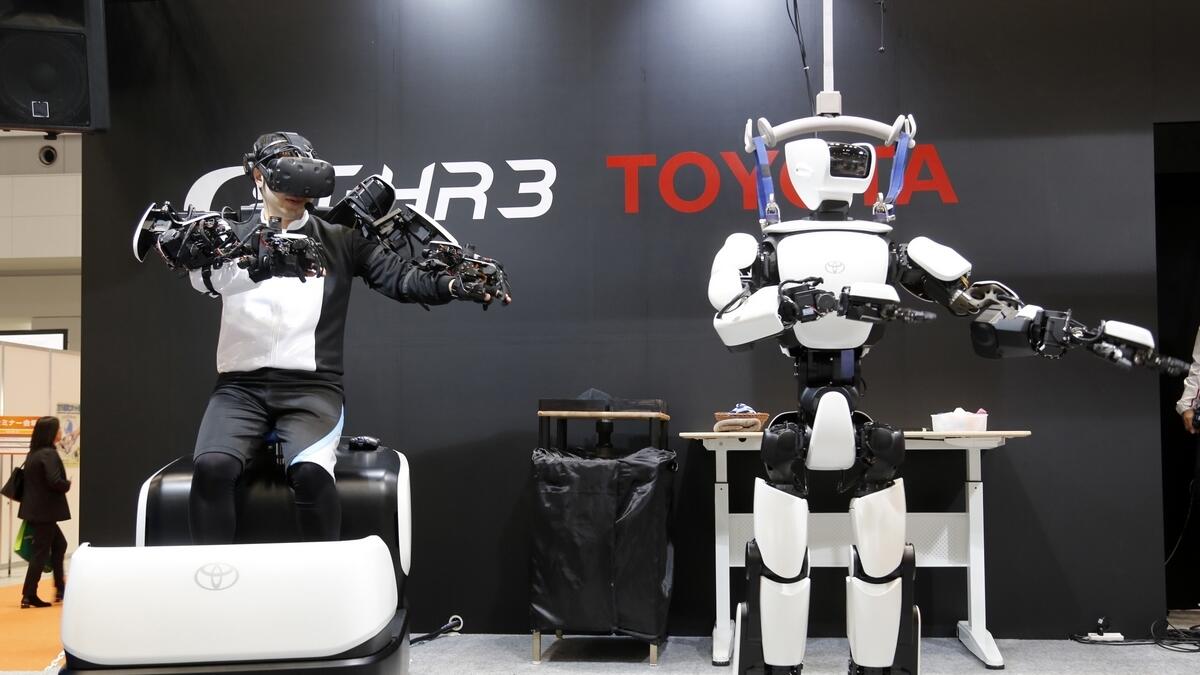 Toyota humanoid moving smoother