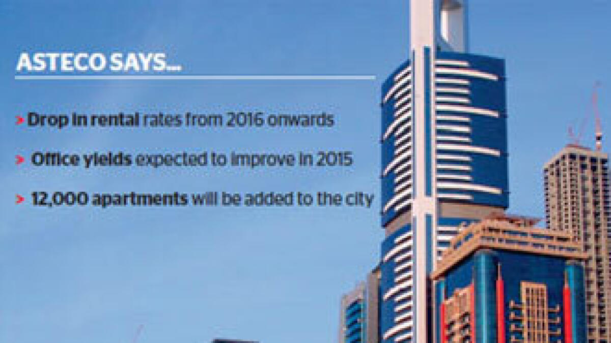 Rents in Dubai to drop on supply of units