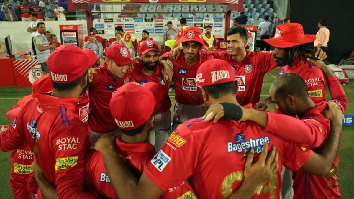 Kings XI Punjab take the field for the first time this IPL season against Delhi Capitals at the Dubai International Cricket Stadium on September 20