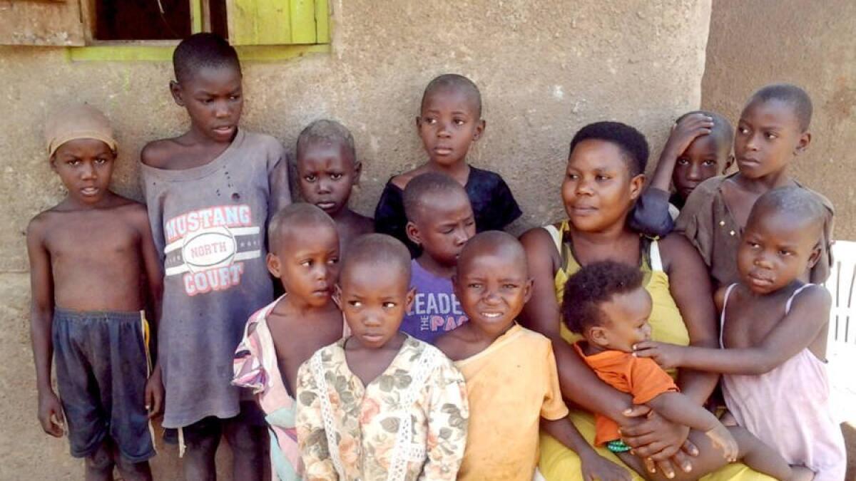 Uganda, woman with 44 children, Mariam Nabatanzi