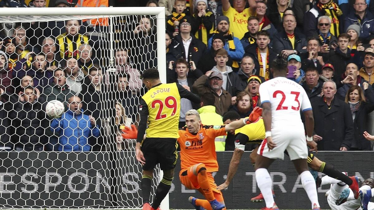 Grays fires Watford into FA Cup semis
