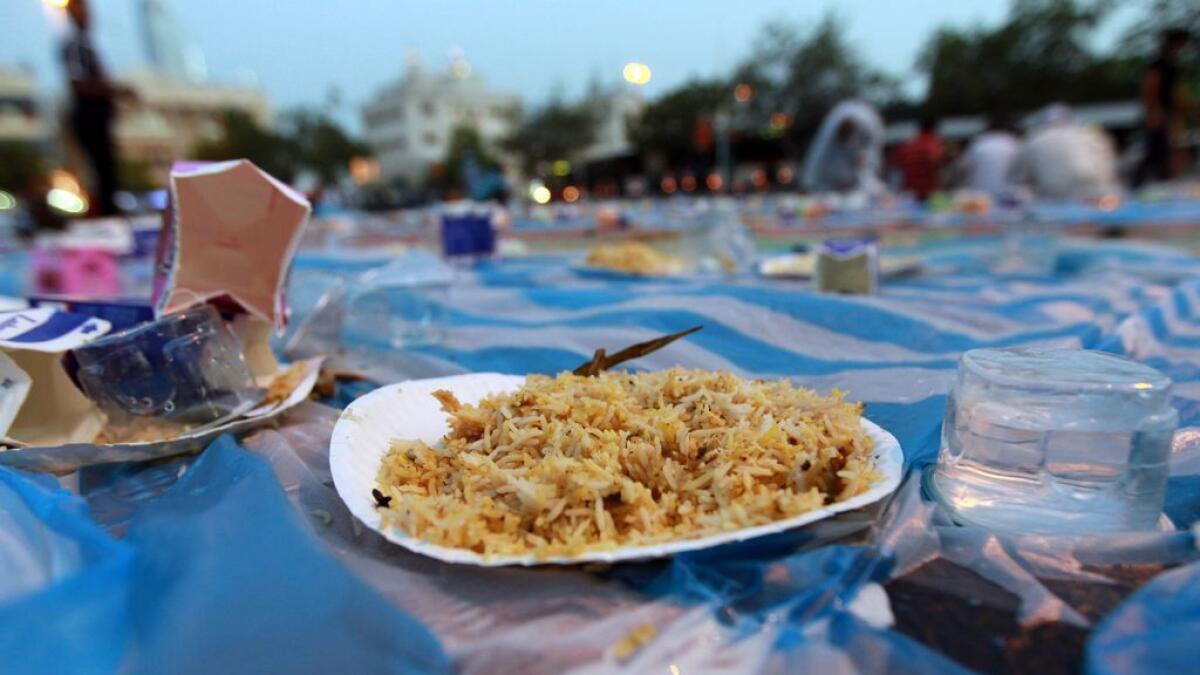 Iftar for 1.7m refugees ... and a teen concerned about food wastage