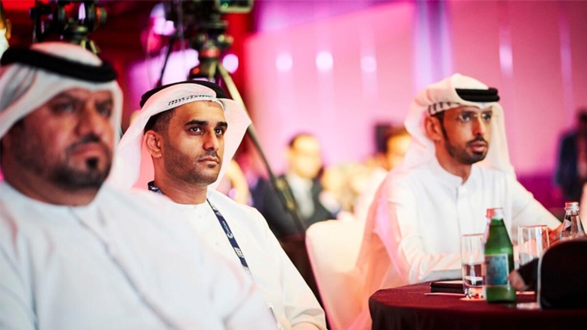 Adnan Al Noorani and Sheikh Saqer bin Mohamed Al Qasimi.