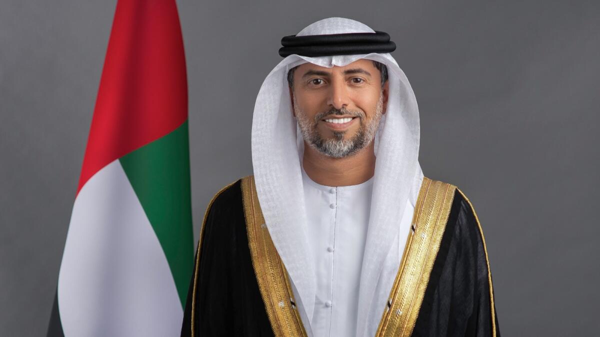 Suhail bin Mohammed Al Mazrouei, Minister of Energy and Infrastructure. Wam