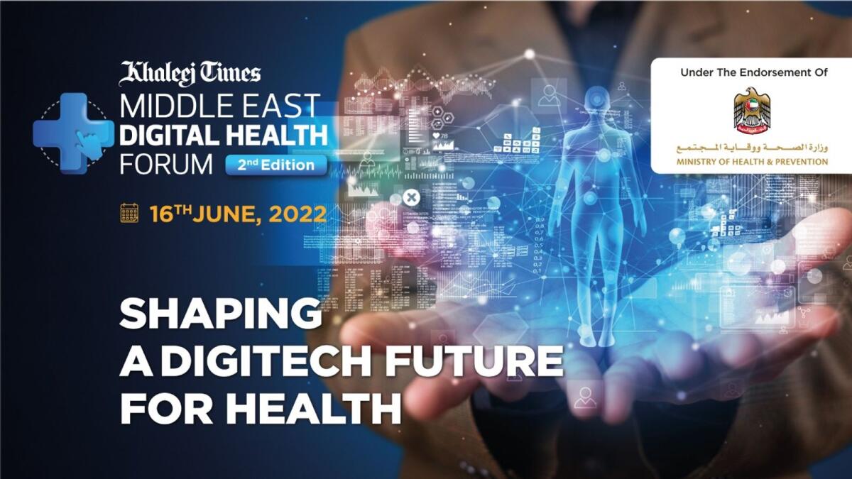 The in-person event on Thursday will discuss the impact of digitisation on everyday healthcare and strategies to overcome challenges for sustainable digital healthcare transformation - KT file