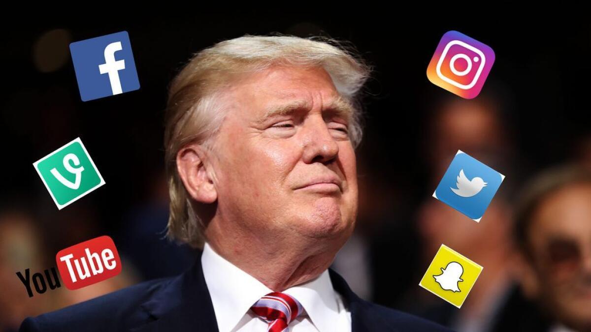 Why Donald Trump is a social media champion