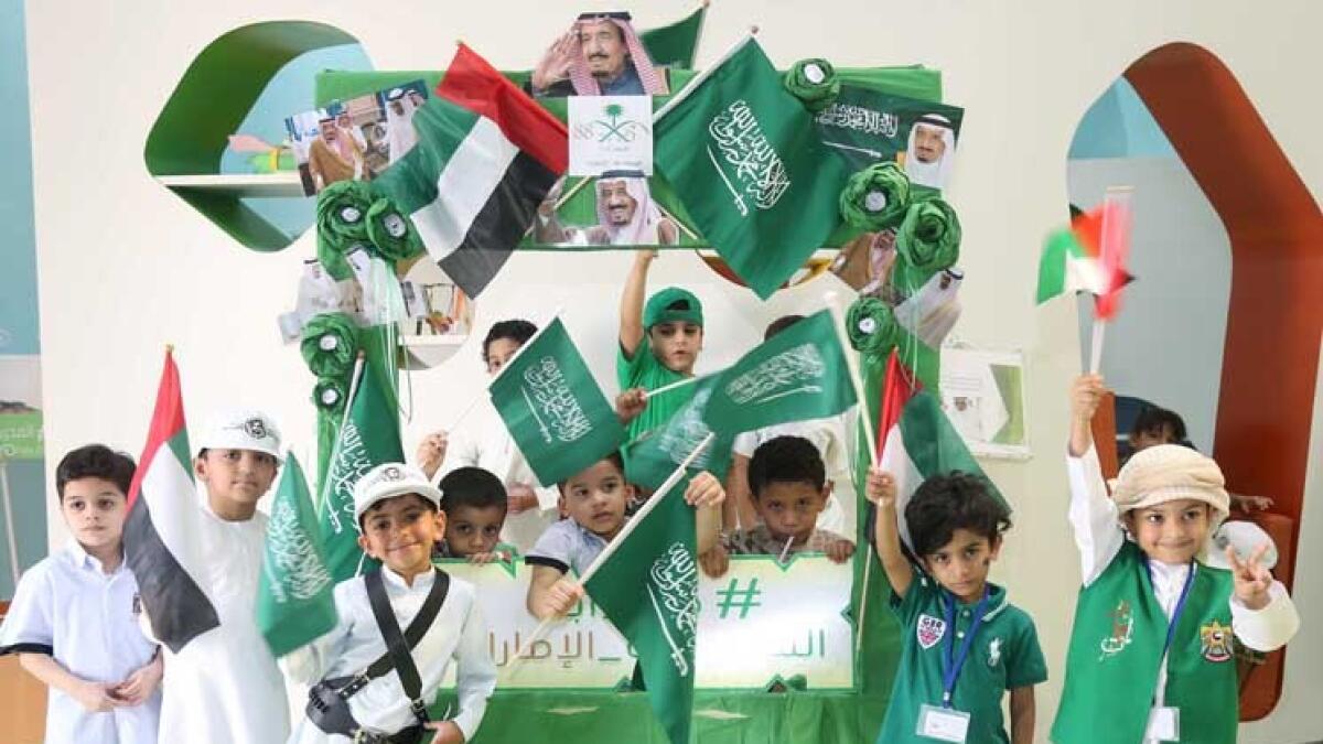 UAE schools celebrate 88th Saudi National Day