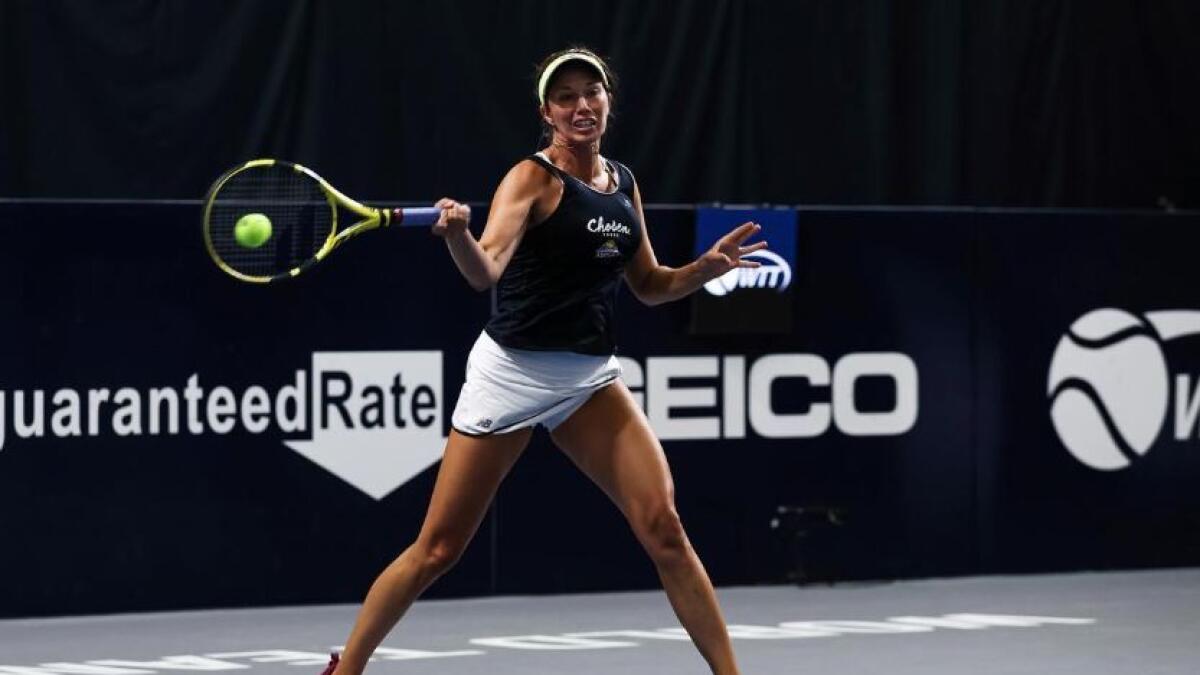 American tennis player Danielle Collins. (Reuters)