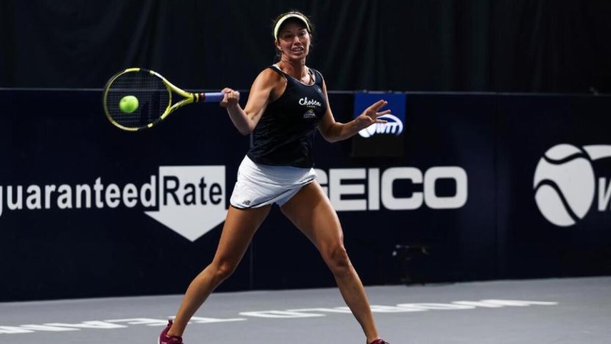 American tennis player Danielle Collins. (Reuters)