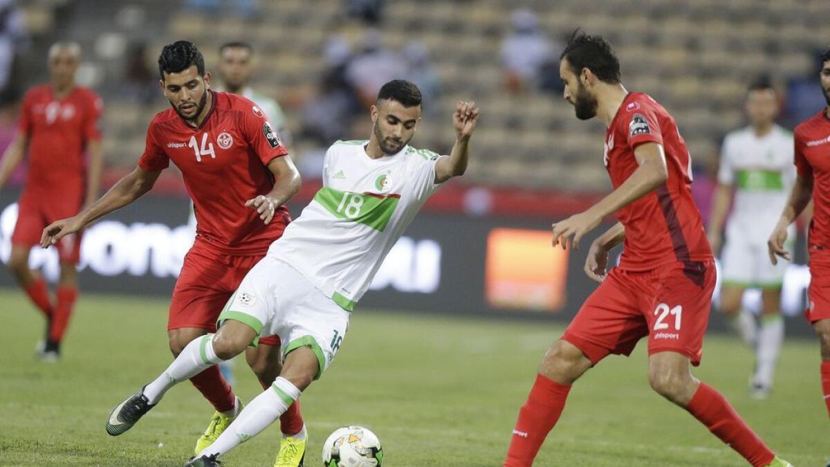 Tunisia bounce back to defeat Algeria