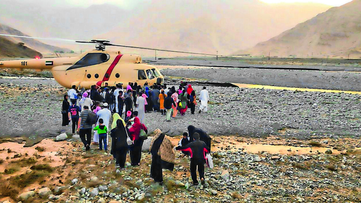 Dubai, Abu Dhabi teams help RAK Police rescue 570 people atop Jebel Jais for 15 hours