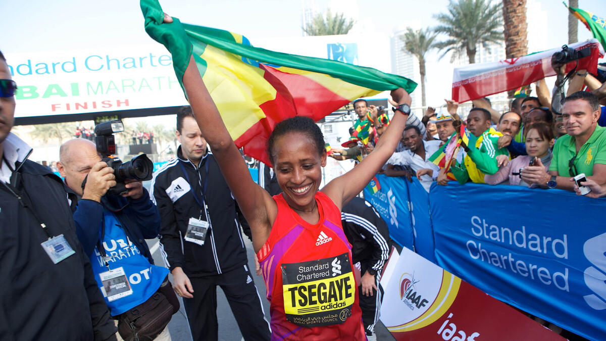 Tsegaye targets Dubai Marathon