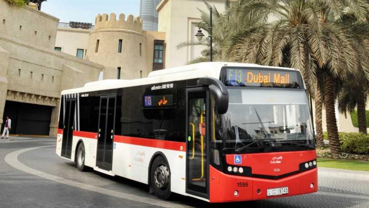 Dubai, RTA, new night bus,  bus service, transport, Public transport