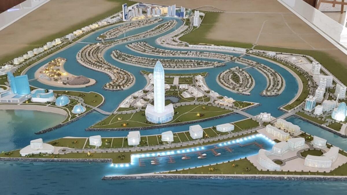 First look: Sharjahs Dh25 billion Waterfront City on track for 2019 completion 