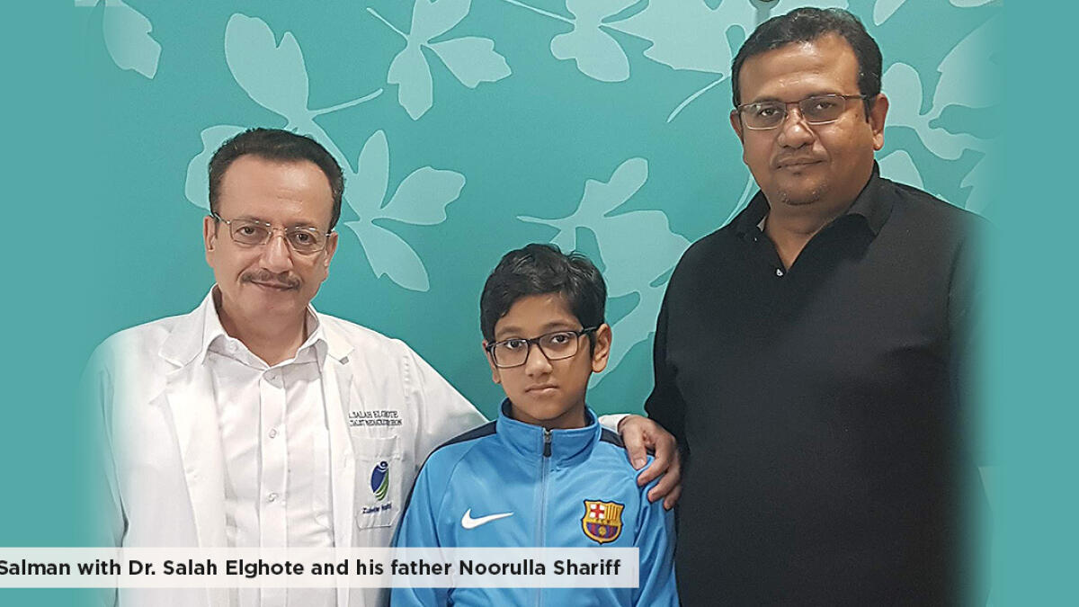 DECISION TO HAVE A NON-SURGICAL COURSE OF TREATMENT SAVES 11 YEAR OLD BOY WITH PROLONGED INTESTINAL INFECTION.