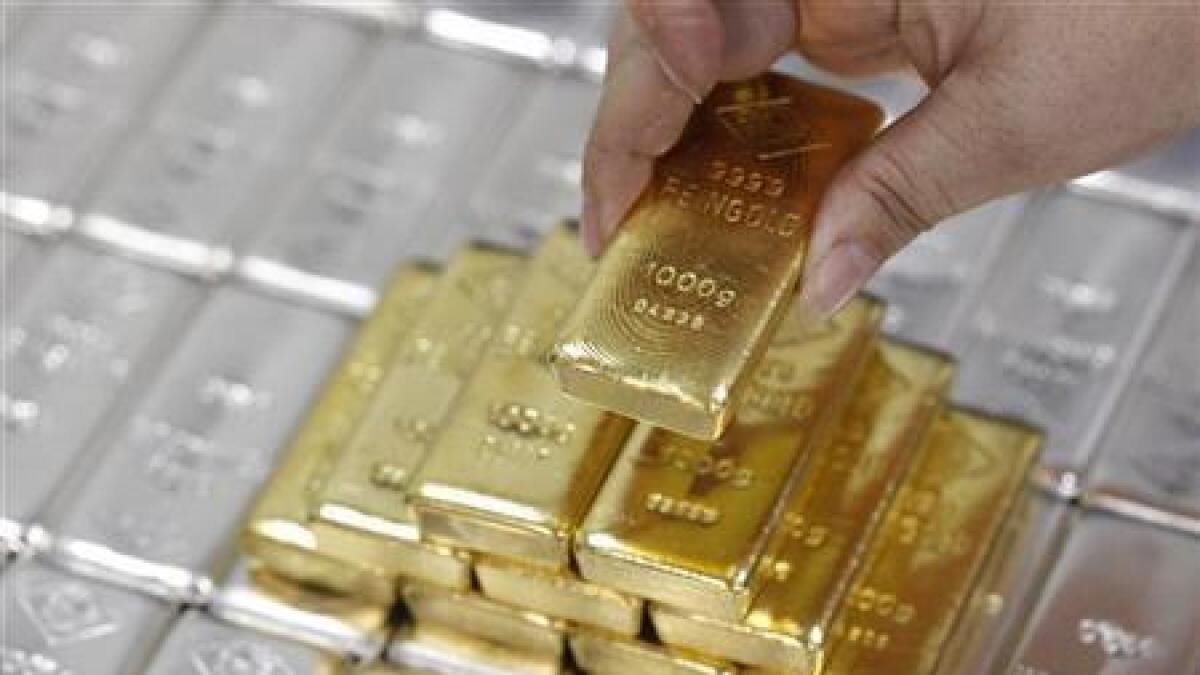 The gold prices in Dubai have hit a new peak this morning as it touched Dh220.25 per gram for 24K gold as it followed international trends. - Reuters