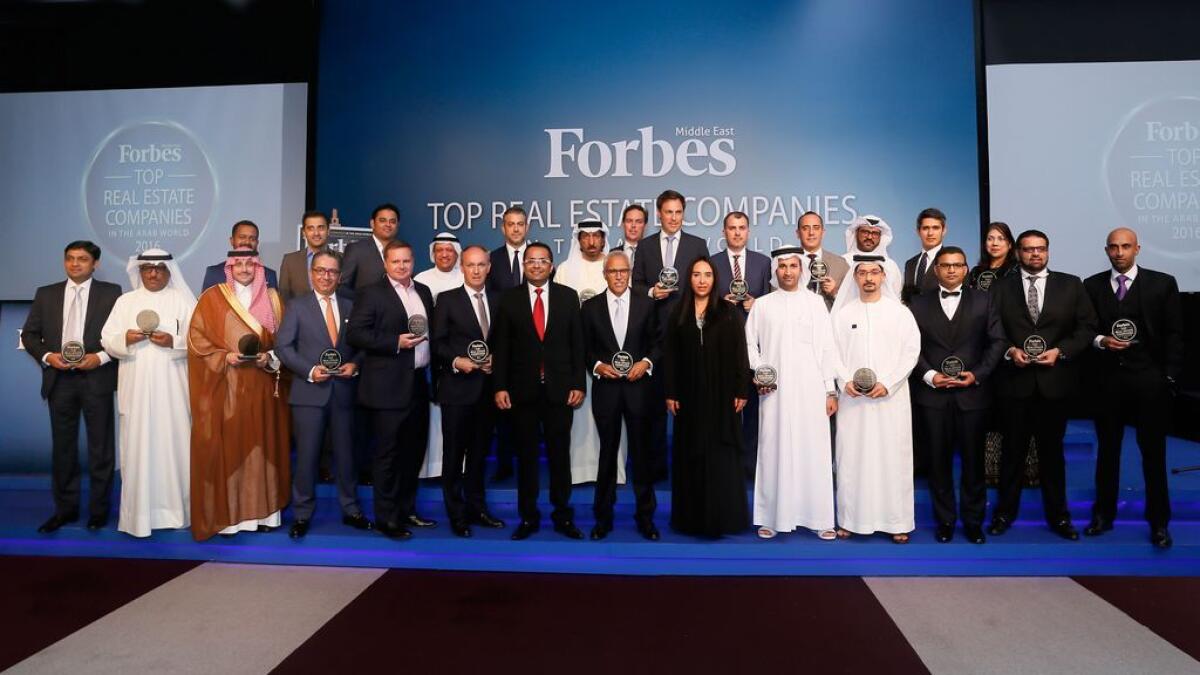 Emaar tops Forbes ME lists of 100 realty firms