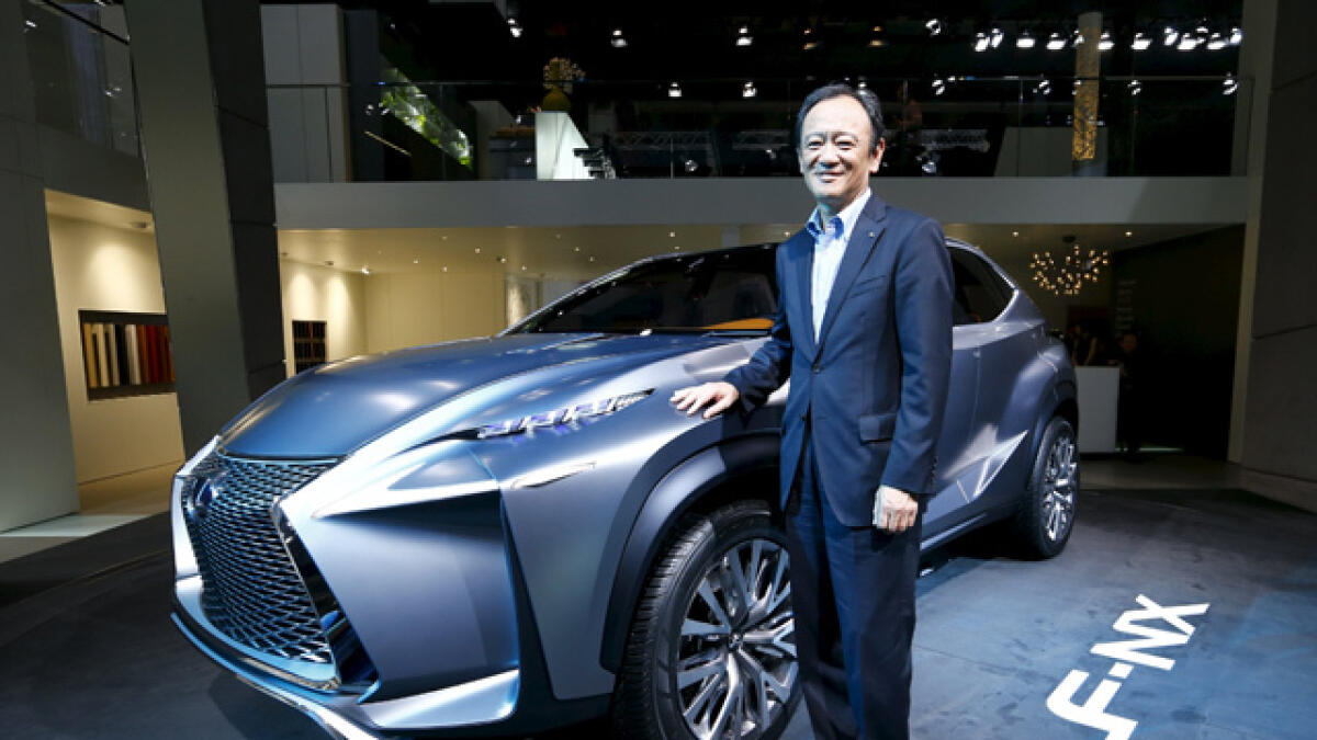 Lexus seeks design edge over premium rivals