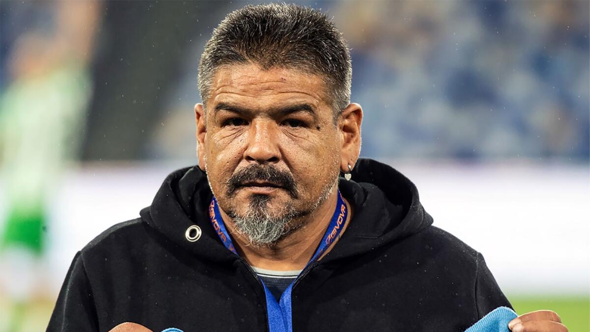 Diego Maradona's younger brother Hugo has died from a heart attack in Naples. – AFP