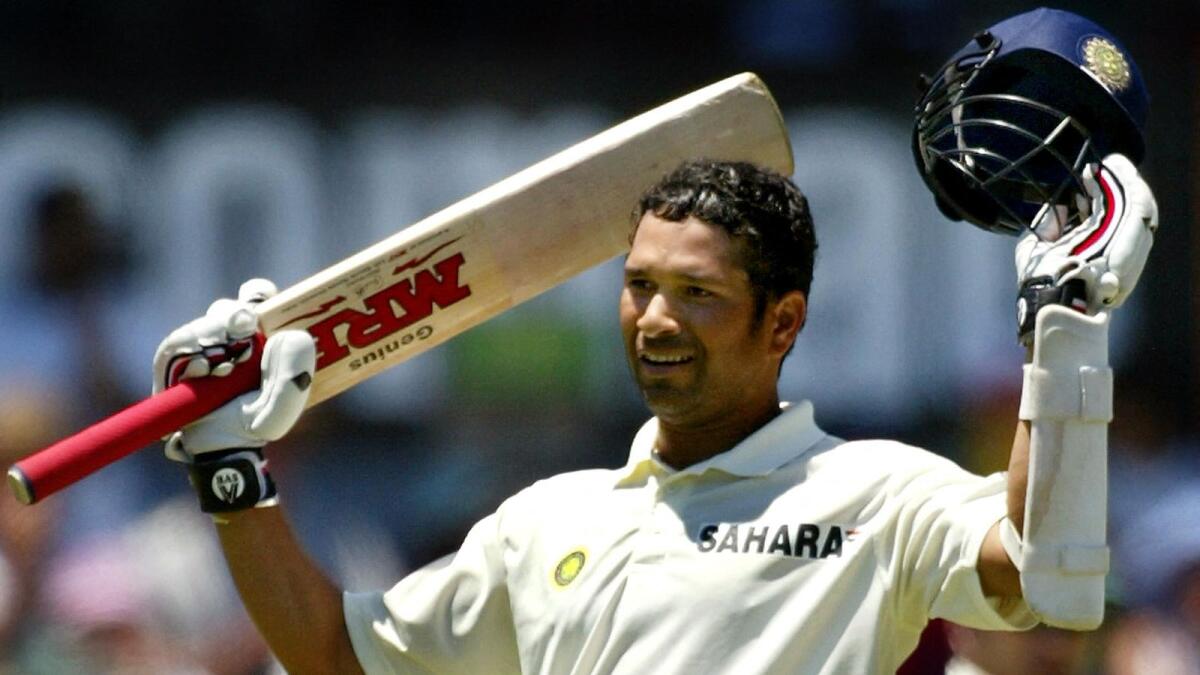India's Sachin Tendulkar is the only player in history to have hit 100 international centuries. (AFP file)