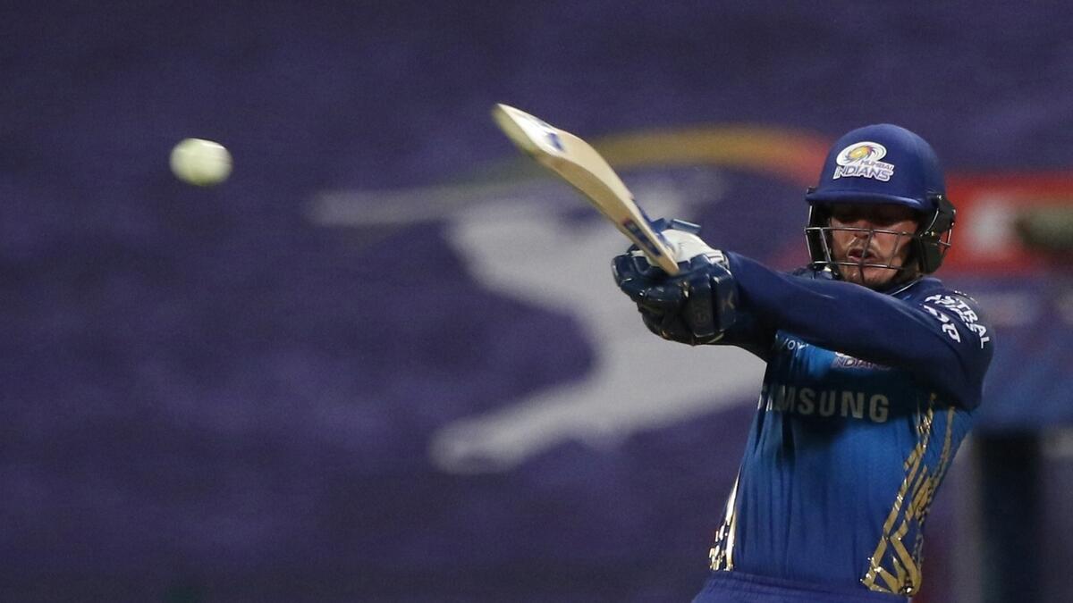 Mumbai Indians opener Quinton de Kock. (IPL)